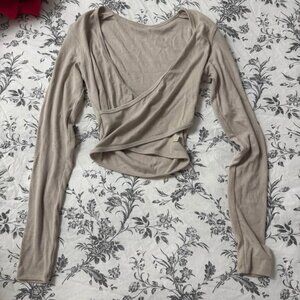 Lululemon Crossover Long Sleeve Hold Tight Shirt